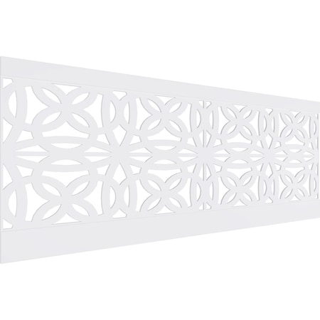 Ekena Millwork 36"H x 94 1/2"W Baytown PVC Wainscot Paneling Kit WPK36X94BYT